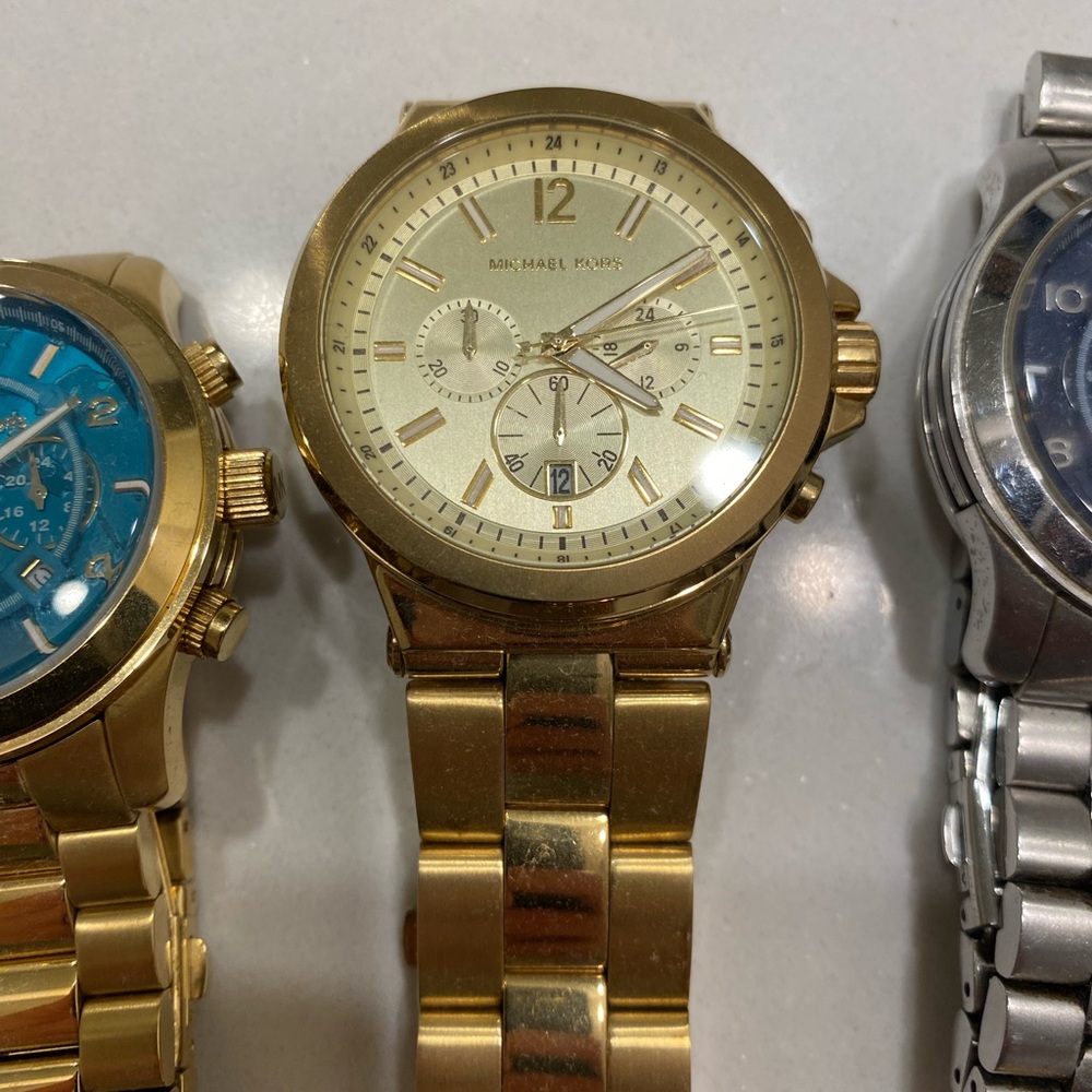 Michael Kors Gold Chronograph Watch